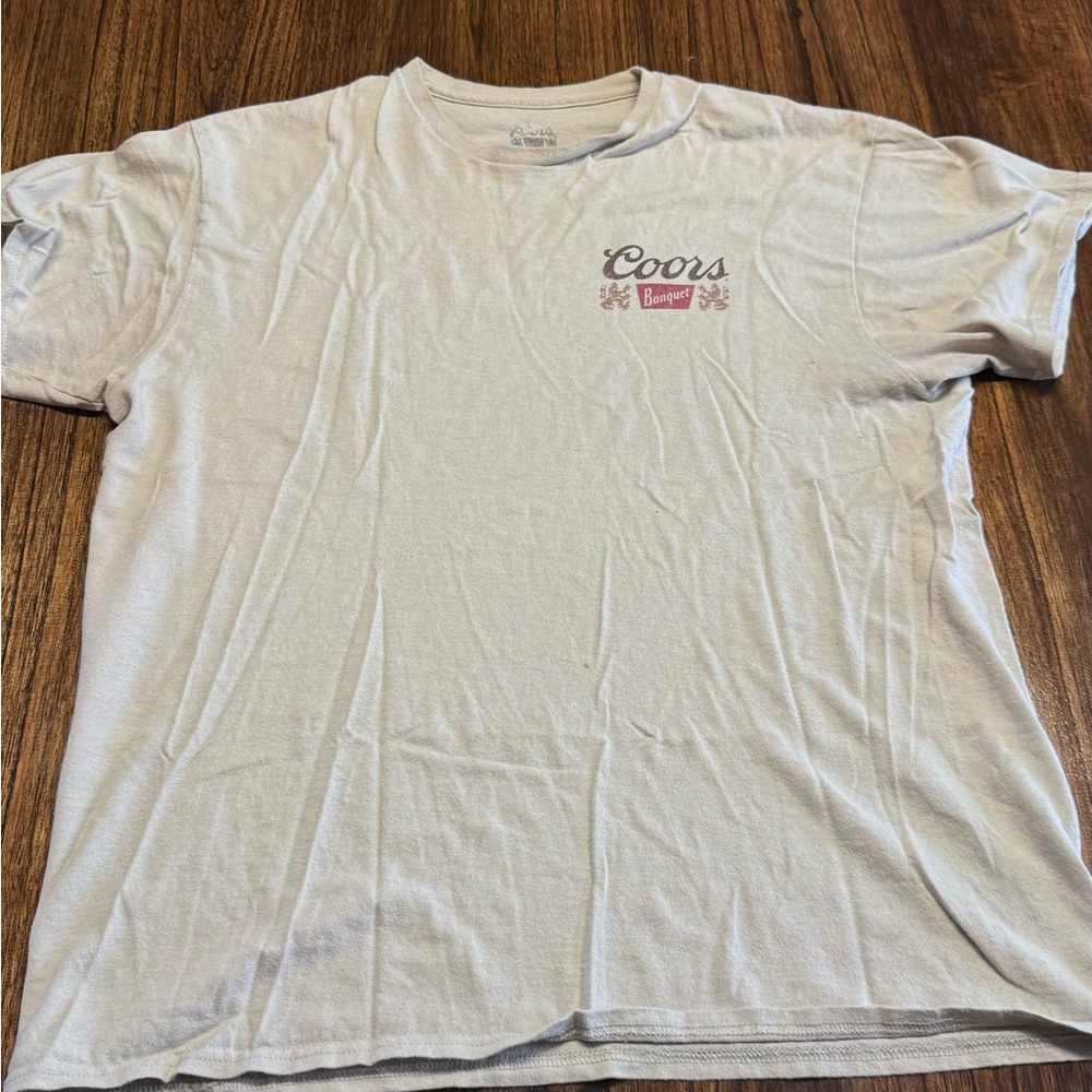 Coors Light Gray Men's Casual Tee